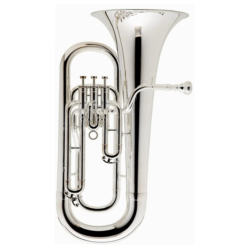 BESSON Prodige Euphonium BE162-2 3 VALVE, NON-COMPENSATING, Silver Plate, Bb