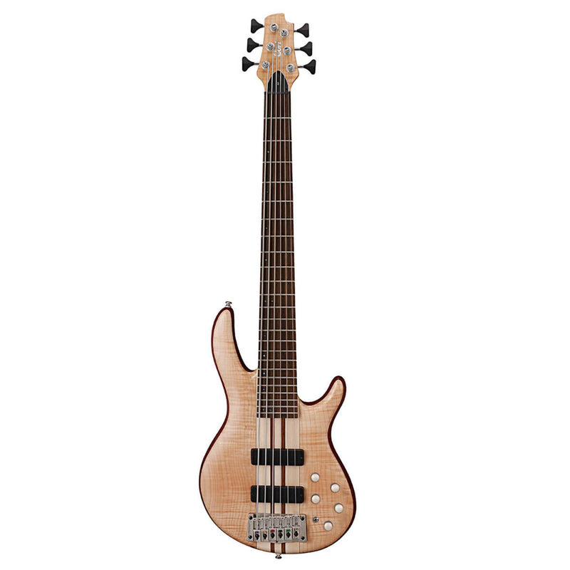 Cort A6 Plus Natural Open Pore Bass Guitar