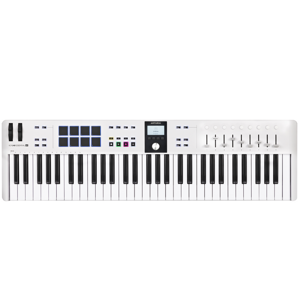 Arturia Keylab Essential MK3 61 Key White MIDI Keyboard