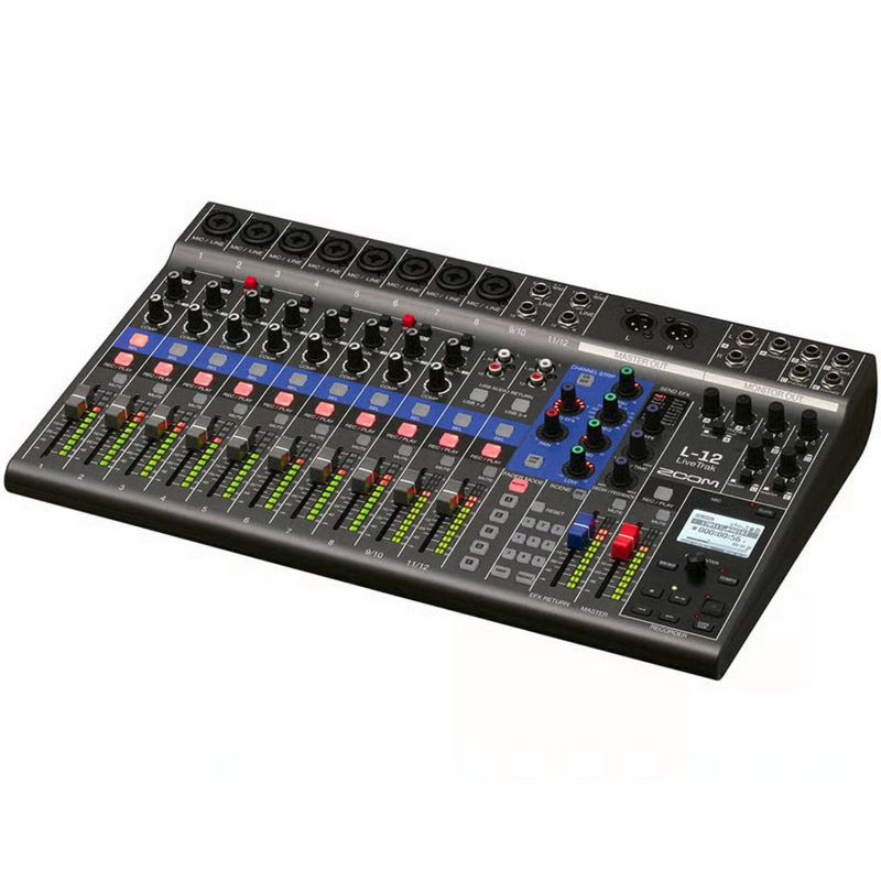 Zoom LiveTrak L-12 Portable Mixer/Recorder that does it all