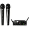 AKG WMS40 Dual Wireless Vocal Handheld Mic - Band A/C