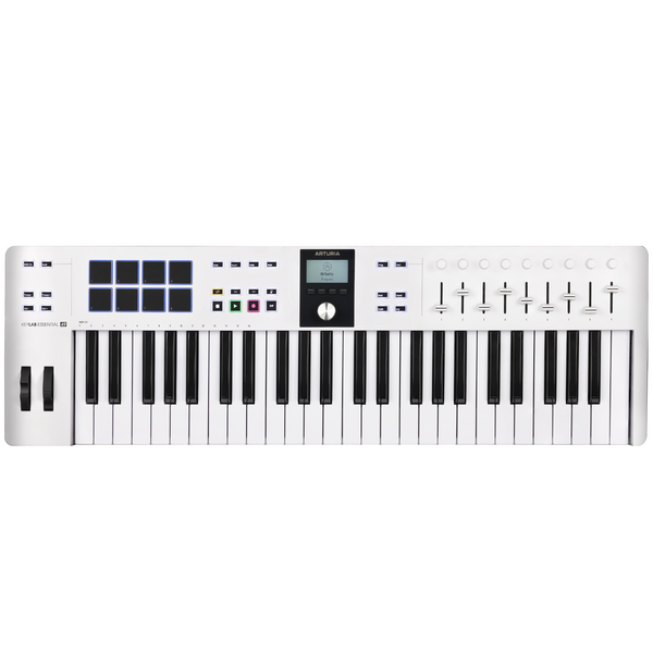 Arturia Keylab Essential MK3 49 Key White MIDI Keyboard