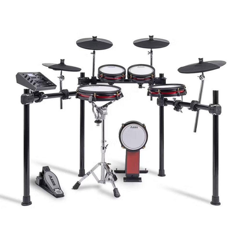 Alesis Crimson Mk3 Premium 9-Piece Electronic Drum Kit Mk3 Module w/BFD Sound Library