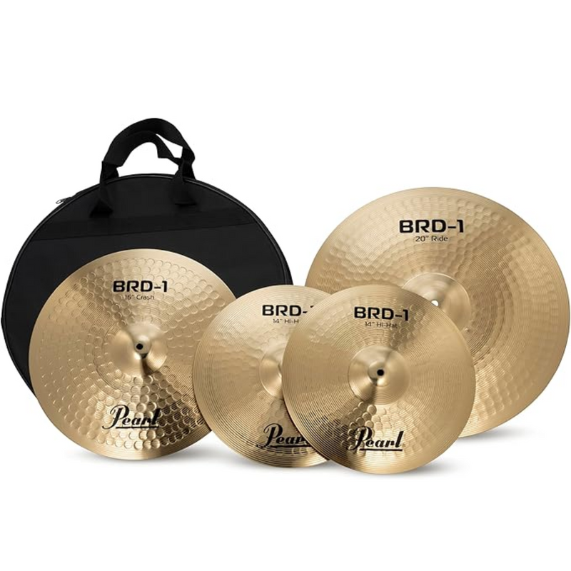 Pearl BRD-1 Cymbal Set 14/16/20 and Bag