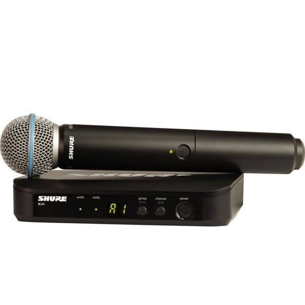 Shure BLX24BETA58 Premium Wireless Handheld Microphone System – M17