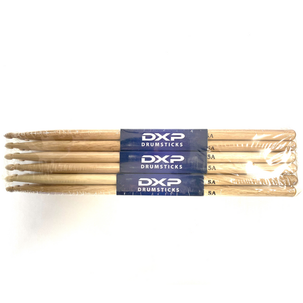 Student Oak Wood Tip 5AW Drum Stick (Bulk 12 Pairs)