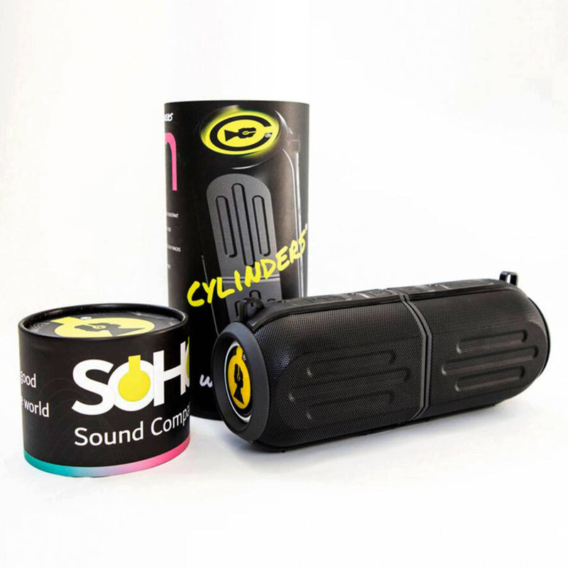 SOHO Cylinders True Wireless Stereo Bluetooth Speakers