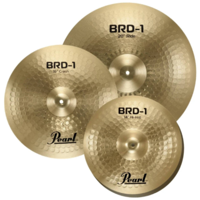 Pearl BRD-1 Cymbal Set 14/16/20 and Bag