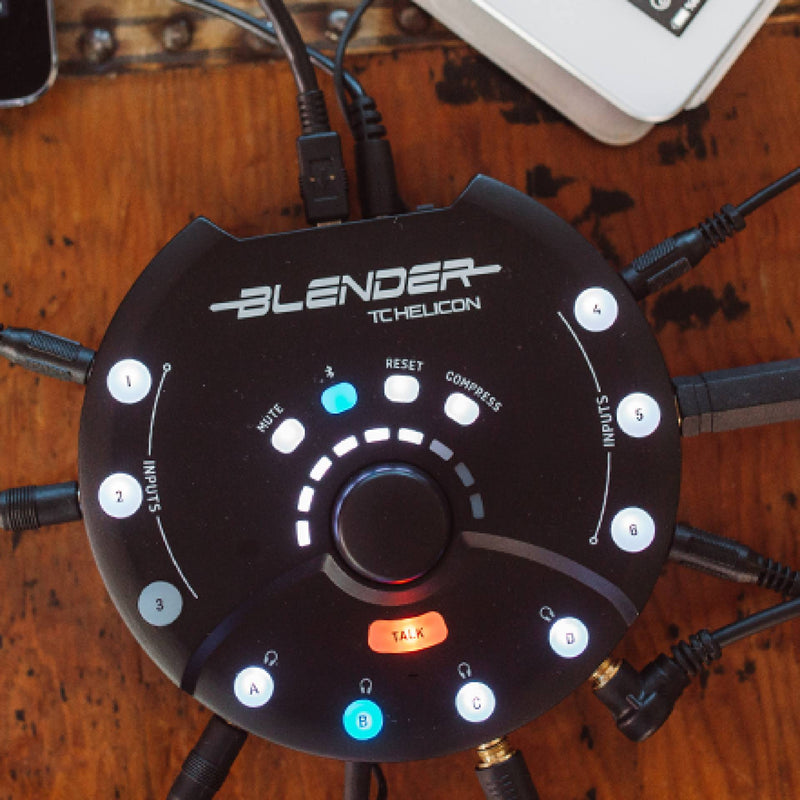 Helicon Blender - Silent Rehearsal Mixer for 6 Instruments