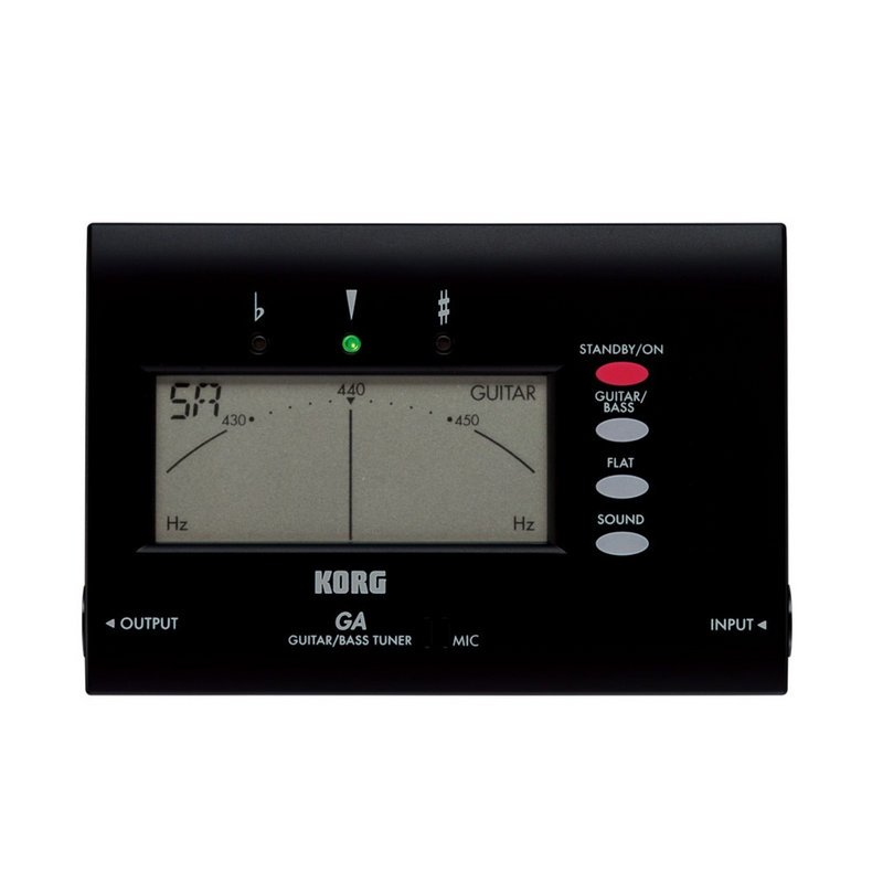Korg GA-40 Compact Guitar/Bass Tuner