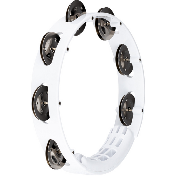 Meinl Tambourine: Headliner Tour, ABS, 1 Row, 8", White