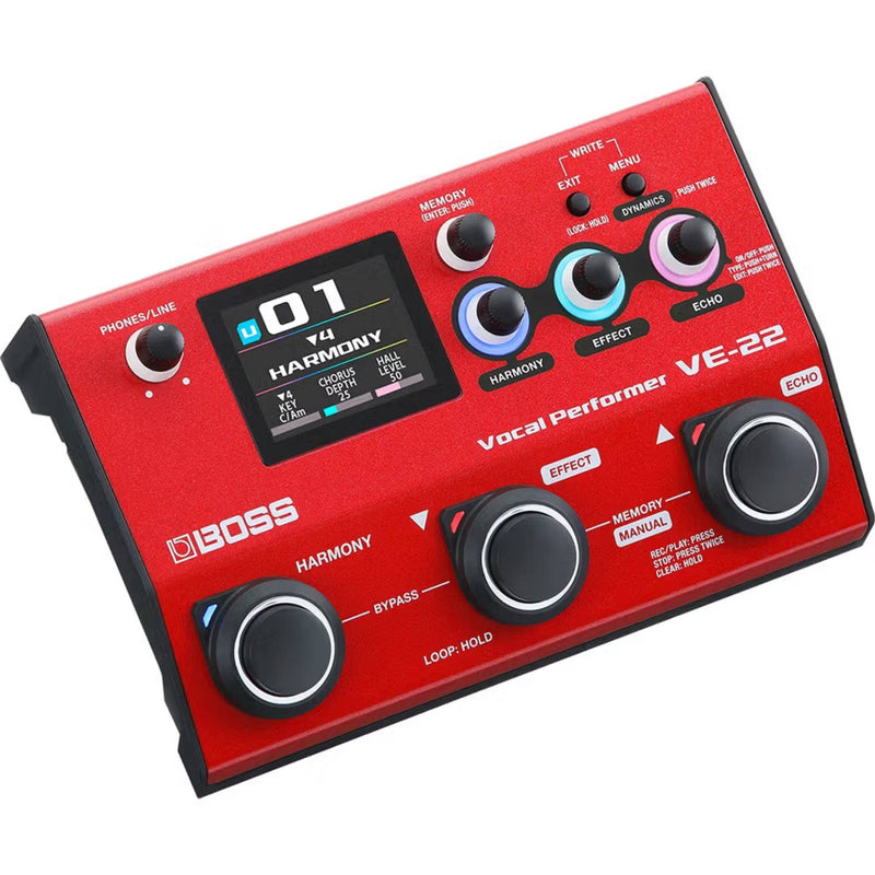 Boss VE22 Vocal Performer Pedal