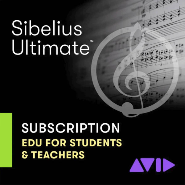 Avid Sibelius | Ultimate 1-Year Subscription NEW (EDU) Education Pricing