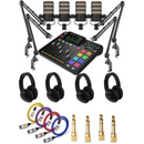 Rode PodCaster Pro II & PodMic Complete Set (4 users)
