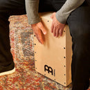 Meinl Cajon Snarecraft Series with Built In Piezo Pickup, Natural Finish