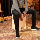 Meinl Cajon Snarecraft Series with Built In Piezo Pickup, Natural Finish
