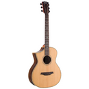Bromo BAR5CE Rocky Mountain Series All Solid Concert Electric Acoustic Guitar + Gig Bag