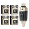 XVIVE U45R4 IN EAR MONITOR SYSTEM 5.8GHZ 4 RECEIVER