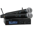 Shure SLXD24D+/S58 Dual Channel Digital Wireless Handheld System (H58 Band)