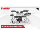 Evans Low Volume Cymbal Pack (14", 16", 18", 20")
