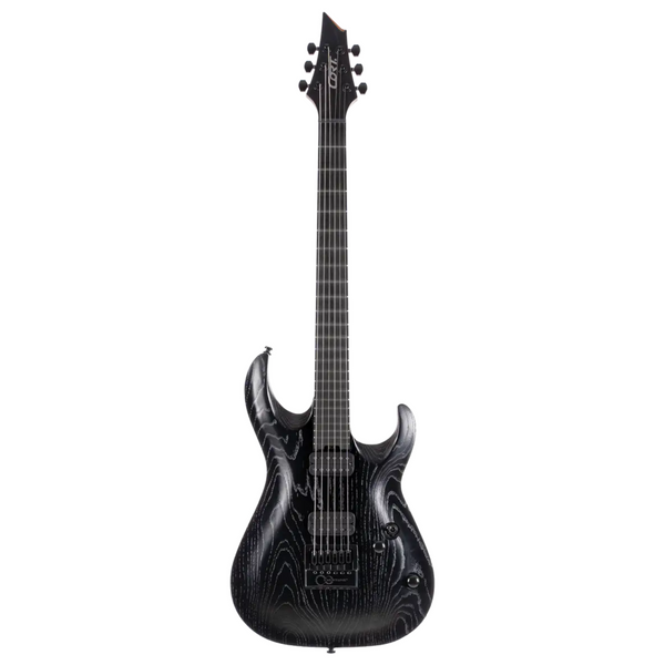Cort KX700 EverTune Electric Guitar w/Bag - Open Pore Black
