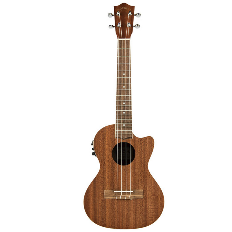 Lanikai Mahogany Series Tenor AC/EL Ukulele in Natural Satin Finish