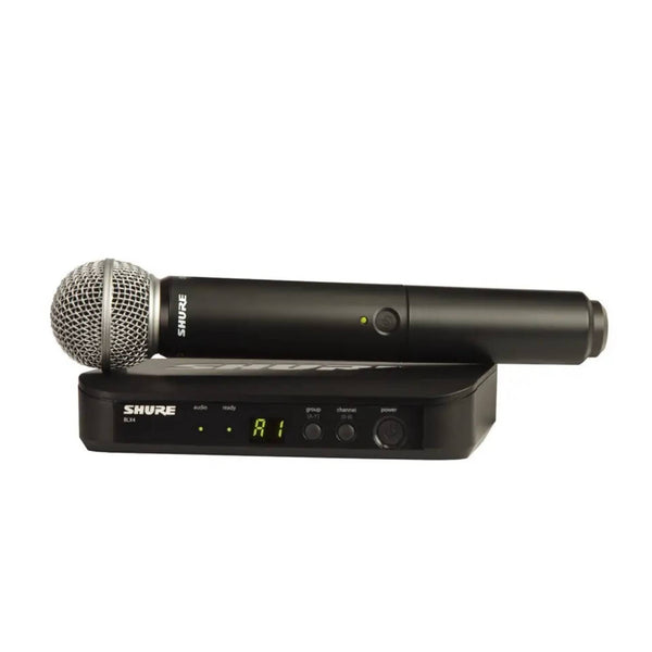 Shure BLX24 / SM58 Wireless Handheld Microphone System (662-686MHz)