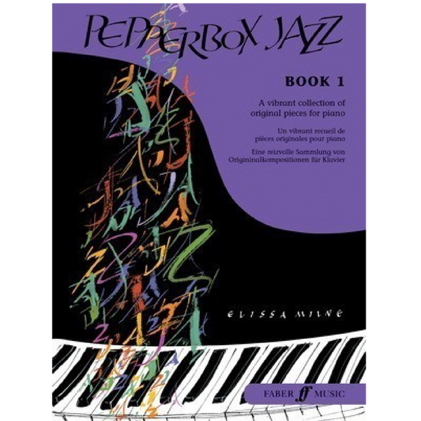 Pepperbox Jazz Book 1 - for Piano - Ms Elissa Milne - Piano Faber Music