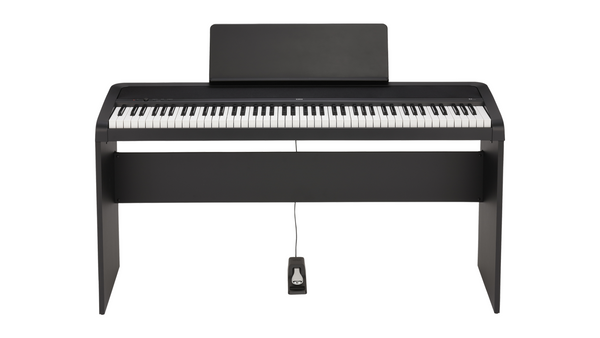 KORG B2 PLUS 88 NOTE WEIGHTED DIGITAL PIANO WITH STAND PACK BLACK