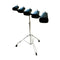 DXP TDK414  Cowbell SET of Five Bells 4", 5", 6", 7", 9" On Stand