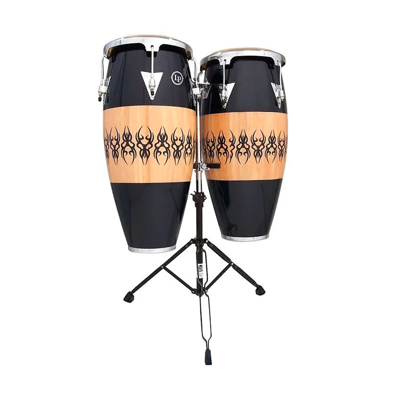 LP Latin Percussion Aspire LPA646-SCC Scarab Congas -10inch + 11inch with Double Stand