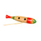 MANO ED844 Guiro with Scraper - Wooden Fish Shaped