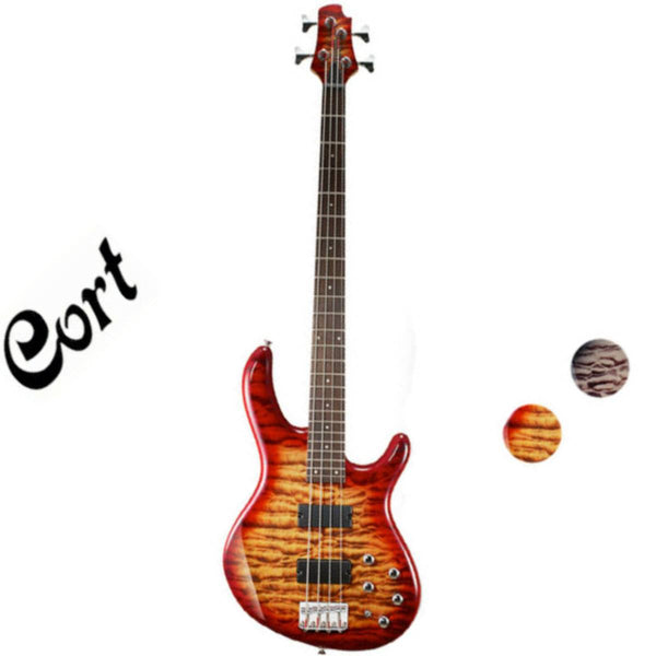 CORT ACTION DLX PLUS FGB BASS 4 DELUXE GUITAR FADE