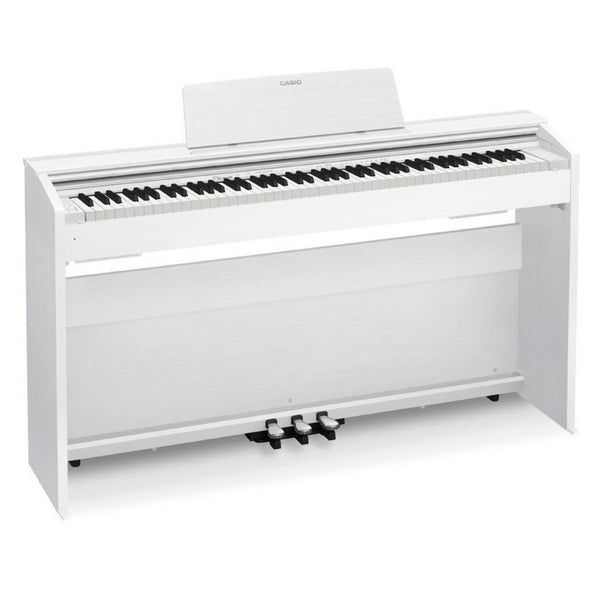 Casio Privia PX-870WE Digital Piano - White w/matching bench!