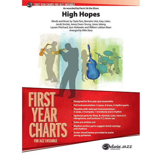 High Hopes - First Year Charts for Jazz Ensemble Grade 1 (Easy)