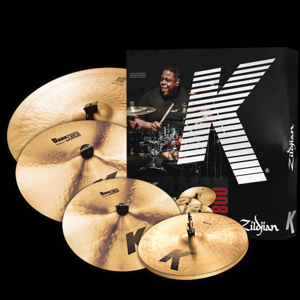 Zildjian K Series 4pc Cymbal Pack (K0800)