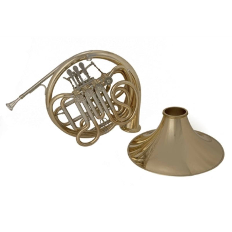 John Packer JP261D Rath Double French Horn Bb/F Gold Lacquer with Detachable Bell