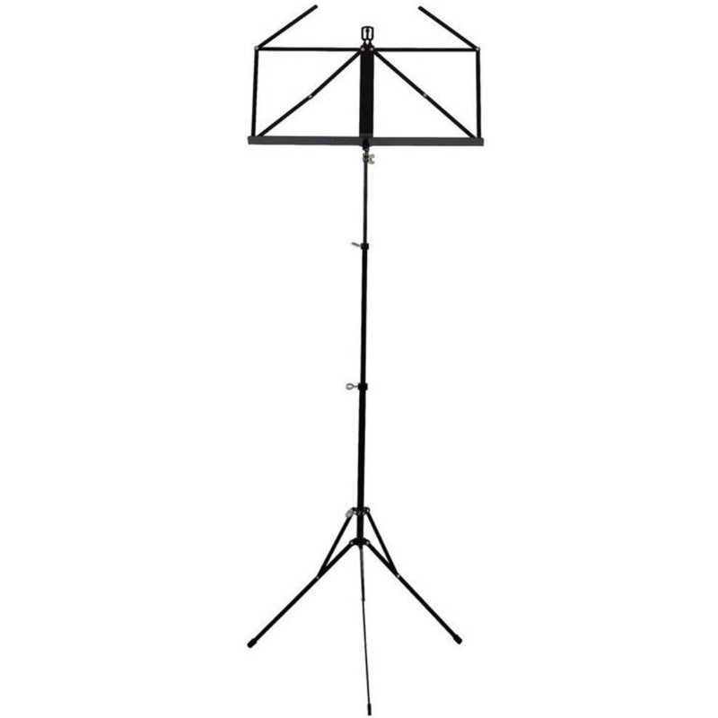 Wittner 961D Deluxe Folding Music Stand in Black - Made in Germany