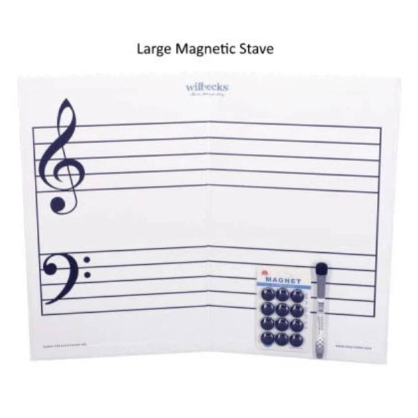 Wilbecks Magnetic Stave Whiteboard Large