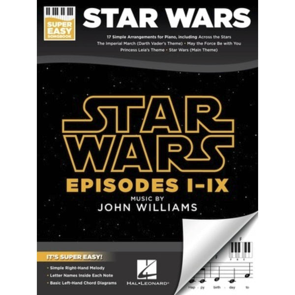 Star Wars - Super Easy Piano Songbook
