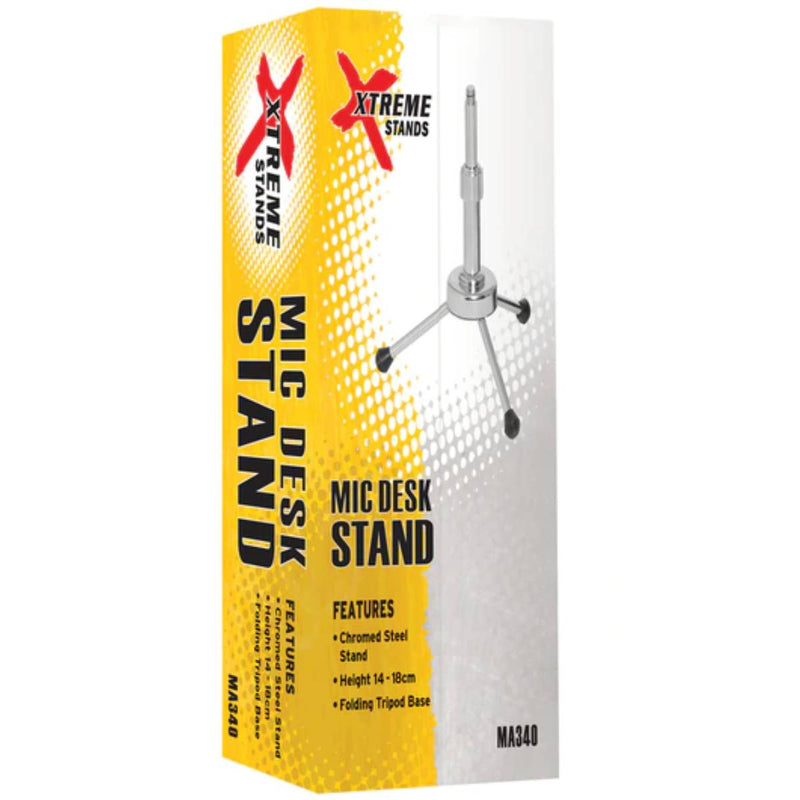 Xtreme MA340 Height Adjustable Desktop Microphone Stand