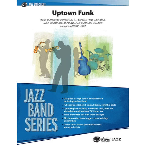 Uptown Funk - Belwin Jazz Ensemble Grade 3