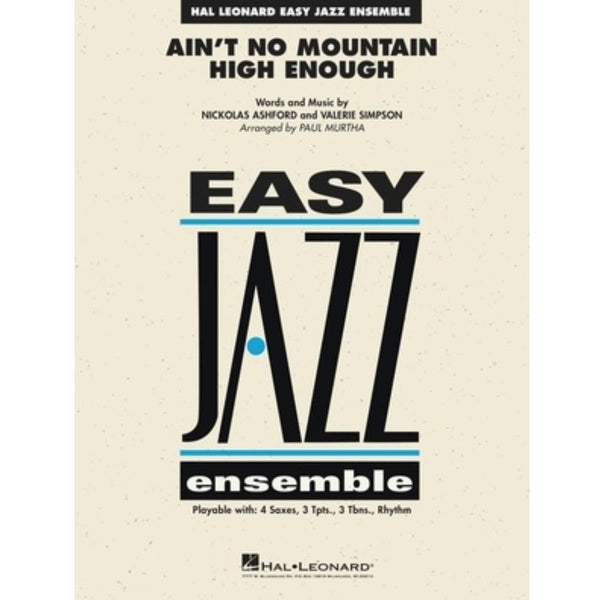 Ain't No Mountain High Enough - Jazz Ensemble Grade 1.5