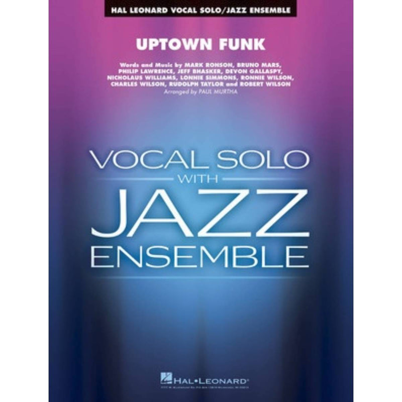 Uptown Funk - Vocal Solo with Jazz Ensemble