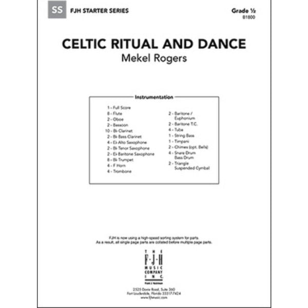 Celtic Ritual and Dance - Concert Band Grade .05