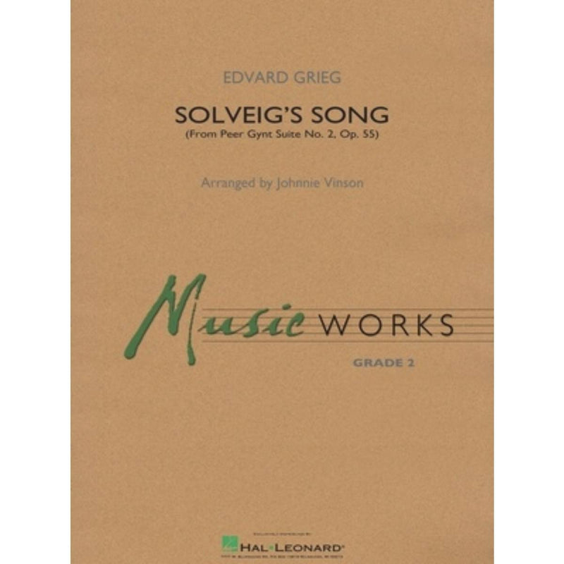 Solveig's Song (from Peer Gynt Suite No. 2 Op. 55) - Concert Band Grade 2