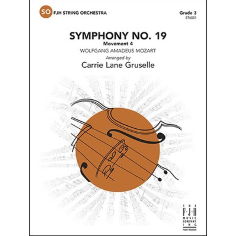 Symphony No. 19, Movement 4 - String Orchestra Grade 3