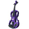 Carlo Giordano EV202 Series 4/4 Size Electric Violin in Purple