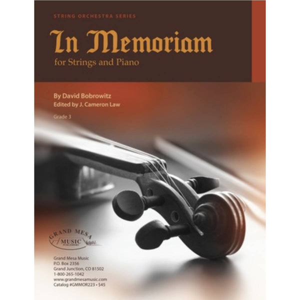 In Memoriam - String Orchestra Grade 3