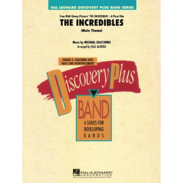 The Incredibles (Main Theme) - Concert Band Grade 2